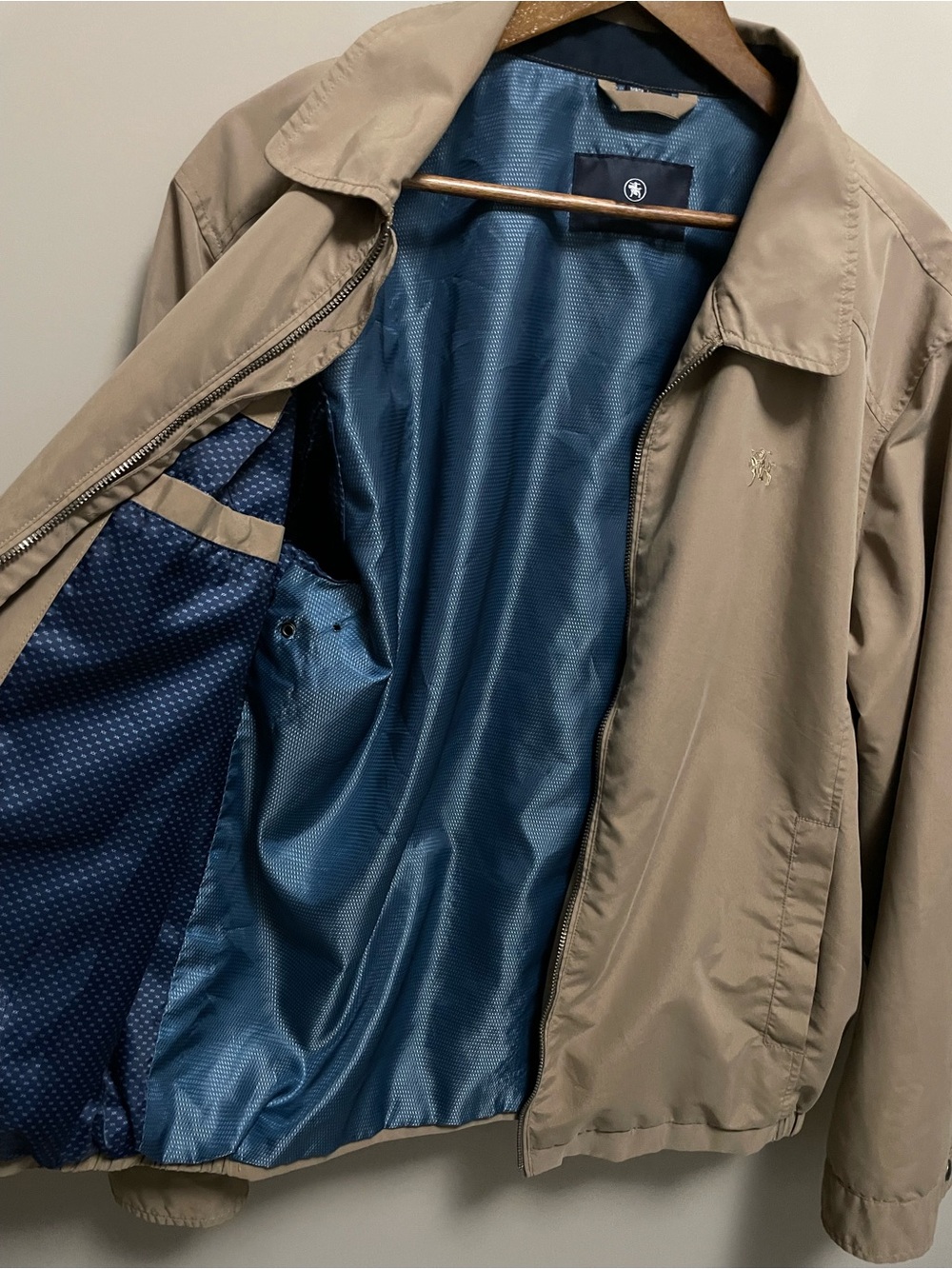 Hart Schaffner Marx Lightweight Tan Jacket Men’s Medium - Picture 2 of 13